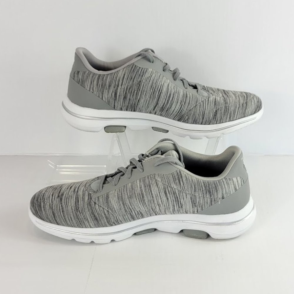 SKECHERS Go Walk 5-True Sneaker grey Sz 10 - Picture 5 of 9
